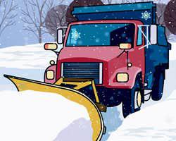 play Hidden Snowflakes In Plow Trucks