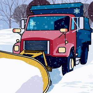 play Hidden Snowflakes In Plow Trucks