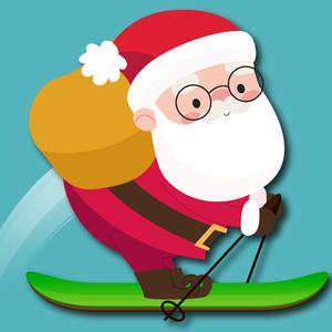 play Avalanche Santa Ski Xmas