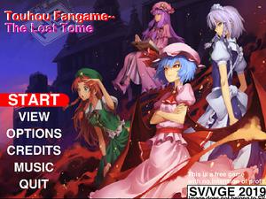 play Touhou Fangame ~ Incident In Scarlet Mansion - The Lost Tome A