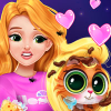 play Blonde Princess Kitty Rescue