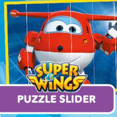 play Super Wings Puzzle Slider