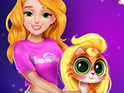 play Blonde Princess Kitty Rescue