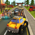 play Cartoon Hot Racer 3D