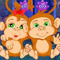 play G4K-Pair-Monkey-Rescue-Escape