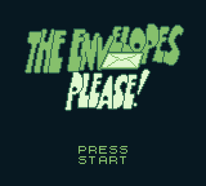 play The Envelopes, Please