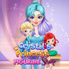 play Crystal'S Princess Figurine Shop