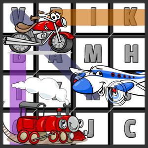 play Word Search Transport