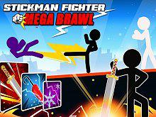 play Stickman Fighter : Mega Brawl