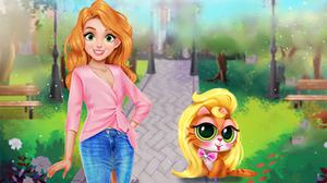 play Blonde Princess Kitty Rescue