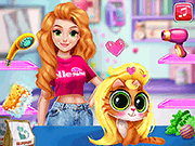 play Blonde Princess Kitty Rescue