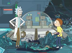 play Rick Sanchez'S Space Cruiser Driving School