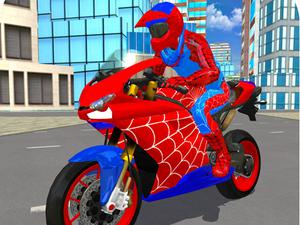 Hero Stunt Spider Bike Simulator 3D 2