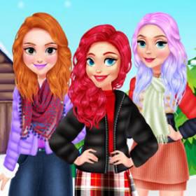 play Princess Girls Trip To Aspen - Free Game At Playpink.Com