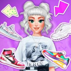 play Diy Trendy Sneakers - Free Game At Playpink.Com