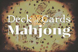 play Deck Of Cards Mahjong