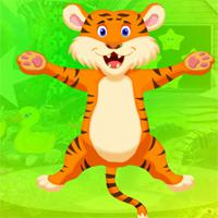 play Games4King Very Cheerful Tiger Escape