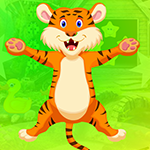play Very Cheerful Tiger Escape