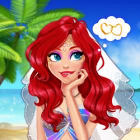 Mermaid'S Neon Wedding Planner - Free Game At Playpink.Com