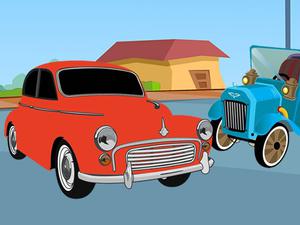 play Old Timer Cars Coloring