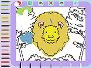 play Coloring Book Select Animals