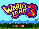 play Wario Land 3