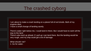 play The Crashed Cyborg
