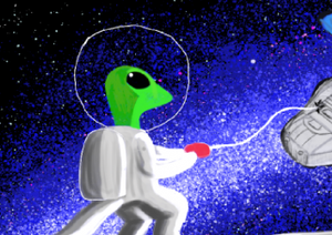 play Space Lizard
