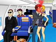 play Air Hostess Kissing