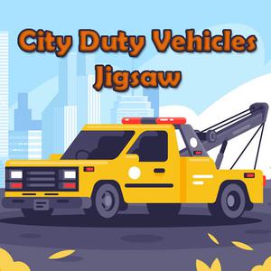 play City Duty Vehicles Jigsaw