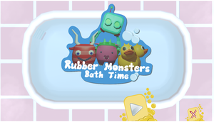 play Rubber Monsters - Bath Time