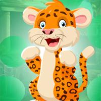 play Games4King Gleeful Tiger Cub Escape