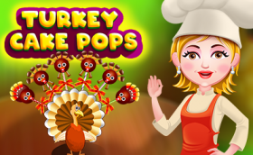 play Turkey Cake Pops - Free Game At Playpink.Com