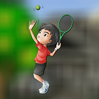 play Tennis Boy Escape