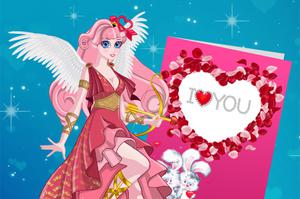 play Cute Cupid Is Preparing For Valentines Day