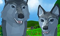 play Wolf Simulator: Wild Animals 3D