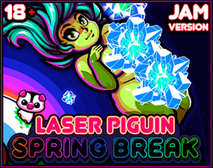 play Laser Piguin Spring Break