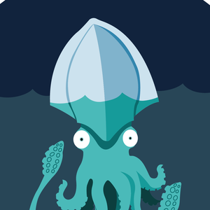 play Squid Lander ! (But He Actually Swims...)