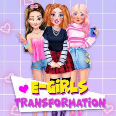 play E-Girls Transformation