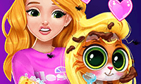 play Blonde Princess: Kitty Rescue