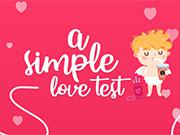 play A Simple Love Test