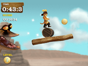 play The Adventures Of Puss In Boots: Barrel Run