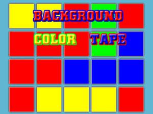 play Background Color Tape