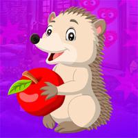 play Games4King Porcupine Escape With Apple