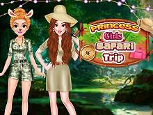 Princess Girls Safari Trip