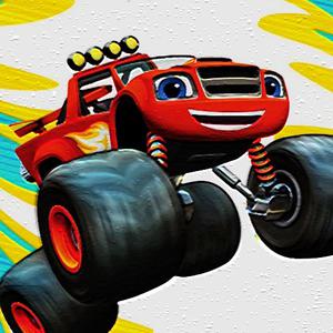 play Monster Trucks Hidden Wheels