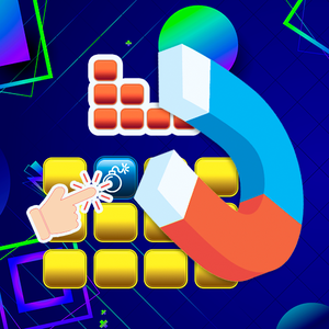 play Magnetic Blocks, Logic Puzzles From Blocks