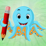 play Blue Octopus Escape