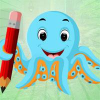 play Blue Octopus Escape