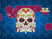 play Colorful Skull Jigsaw